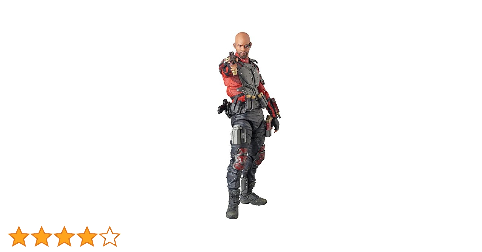 MAFEX マフェックス DEADSHOT『SUICIDE SQUAD』 ノンスケール ABS&amp;ATBC-PVC塗装済み アクションフィギュア 2zzhgl6 Amazon.co.jp: MAFEX マフェックス DEADSHOT『SUICIDE SQUAD